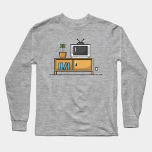 Vintage TV Long Sleeve T-Shirt